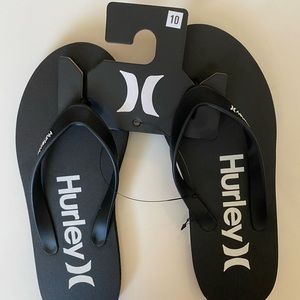 NWT Hurley Flip Flop Sandals Rubber Men's 10 11 12